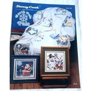 Stoney Creek North Pole Pals Cross Stitch Patterns Book 245 Designs Festive Fun